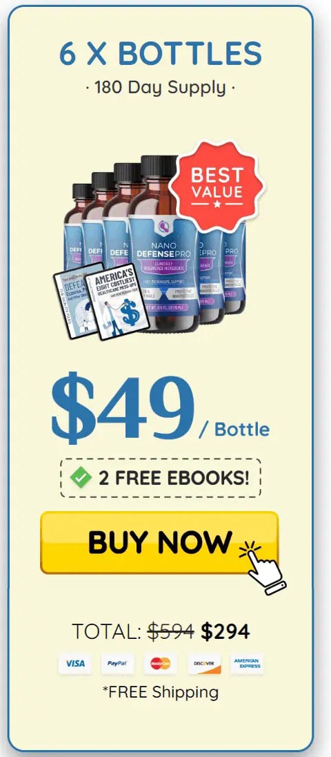 NanoDefense Pro 6 Bottle at $49